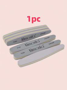 Klimonla 4pcs Dual-Sided Gray Nail Buffer Blocks, Sponge Nail Files, Professional Manicure Tools For Acrylic Nails, Best Natural Nail Care. - Grey - View 9