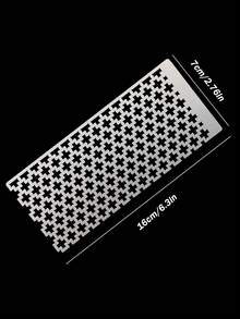 DIY钻石画十字绣大工具尺子不锈钢尺子画圆钻石绣修正配件不锈钢绣花尺子工坊为您的艺术创作提供稳定便捷的工具 - 彩色 - 查看 14