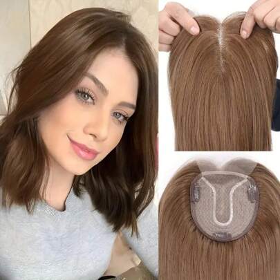 Extension per capelli molletta-on in fibra sintetica resistente al calore KANEKALON da 35,5 cm, sfumature bionde, per capelli sottili, perfette per acconciature lisce, per donne