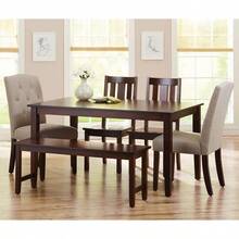 Better Homes And Gardens Bankston Dining Chair, Set Of 2, Mocha - Multicolor - View 4