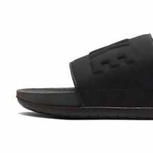 Nike OFFCOURT SLIDE Men's Sandals/Flip Flops, Model BQ4639-003 - Black - View 4