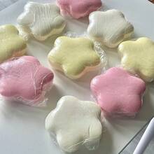 1/3Pcs Lucky Star Bread Super Soft Slow Rising Squishies Toy Artificial Bread Stress Toy Simulate Food Slow Rebound Bread Toys Tender Soft Cake Model Toy Stress Release Relax Toy For Party - Multicolor - View 7