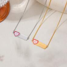Customized Stainless Steel Necklace With Personalized Name, Suitable For Wedding, Valentine's Day, Mother's Day Gifts