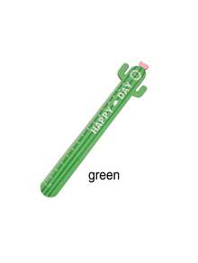 1 Pc Cactus Shape Scale Ruler, Length 15cm Straight Line Depiction - Cute Ruler, Suitable For Students Math Class And Test Paper Measurement Graphics Ruler, Learning Office Drawing, Fashionable And Portable School Supplies, Back-To-School Season Must-Haves School Supplies, Back To School - Multicolor - View 12