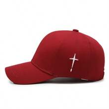 1 Stück kreuz-besticktes lässiges, dekoratives Baseballkappe