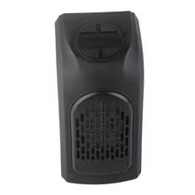 Minicalentador eléctrico con asa Calentador de invierno de sobremesa para el hogar Oficina Protección contra sobrecalentamiento -Calentamiento rápido, Con mando a distancia - Negro - Ver 9