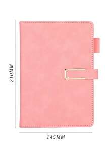 Customized Vintage A5 Leather Bound Notebook With Bookmark - Classic PU Leather Notebook For Business Meetings, College Students, Planner School Supplies - Multicolor - View 14