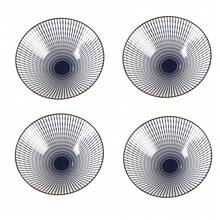 2/4 件套日式陶瓷饭碗，8 英寸，2/4 件套，陶瓷拉面碗，适用于微波炉和洗碗机，椭圆形，适合面条、汤、沙拉 - 非常适合厨房和餐厅、学校用品