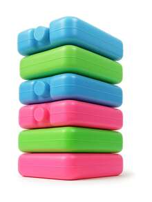 New Small Lunch Cooler Pack,Reusable Ice Packs For Camping Trips And Picnics To Keep Food Fresh And Cold - Multicolor - View 2