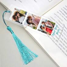Personalized Photo Bookmark,Custom Bookmark,Personalised Bookmark Photo Book Mark Acrylic Bookmarks With Photo Book Marks For Women Birthday Anniversary Bookmarks Picture Bookmark, Anniversary Gift, Birthday Gift Bookmark For Women, Mom Gift Idea, Photo Gift - Multiple Text Color Bookmarks - View 11