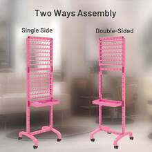 Adjustable 280 Pegs Braiding Rack, Hair Racks With Tray And Braiding ...