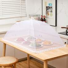 1pc Large Foldable Food CoverAnti-Fly Kitchen & Outdoor Camping Mesh Tent