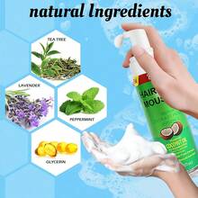 Olive Oil Enriched Hair Hold Mousse - Long-Lasting, Anti-Frizz, Moisturizing Formula For Normal Hair - Perfect For Curly Hair Styling And Humidity Control(1PC/207ML)