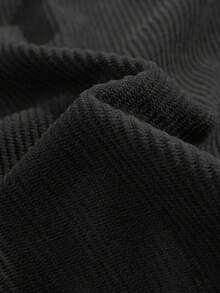 Pantalones cortos de pana rectos para hombre de verano, bermudas casuales de corte holgado con estampado gráfico de moda y versátiles, para otoño/invierno