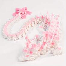1pc 3D Printed Cherry Crystal Dragon, A Dragon Model With Movable Joints-Decorative Fantasy Dragon, Suitable For Display, Collection And Unique Gifts. - Multicolor - View 1