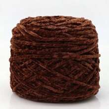 1 Stück 200g Chenillegarn 6mm dick, handgemachtes DIY Gehäkeltes Samt-Effektgarn für Stricken, Schals, Mützen, weiche Decken