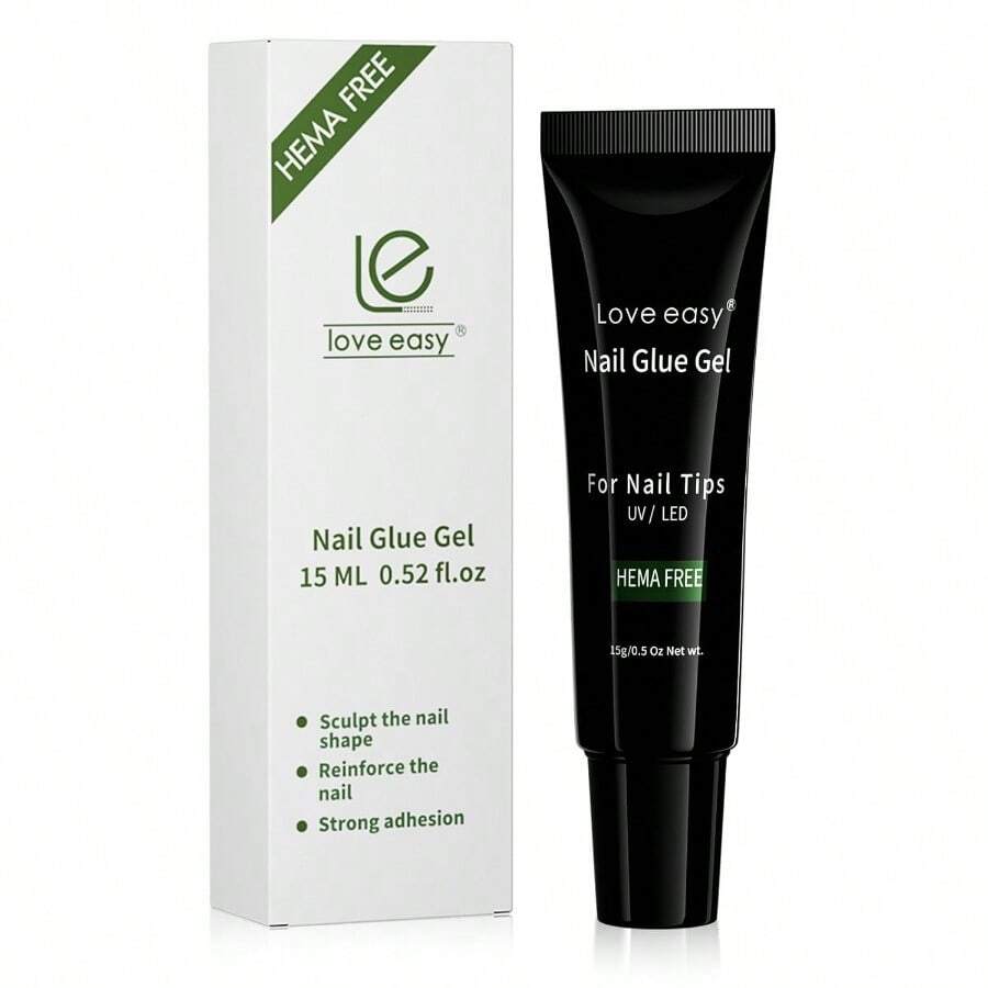 VENDAD-Hema Free Nail Glue Gel 6 In 1 Long Lasting 28 Days+ - 0.5fl-oznailglue - View 1