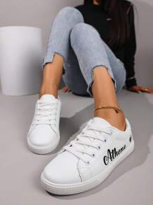 Customized Heart Print Sneakers, Glitter Personalized Name, Birthday Gift, Anniversary Gift, Classmate Gift, Family Gift, Bridesmaid Gift, Bride Gift, Holiday Gift, Couple Casual Shoes