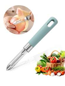 1pc Vegetable Peeler,Stainless Steel Fruit And Vegetable Peeler,Potato Peeler, Potato Peeler,Multifunctional Melon Slicer,Apple Peeler,Peeler,Vegetable Peeler,Peeler,Cucumber Slicer,Multifunctional Vegetable Slicer,Melon Slicer,Peeler,Potato Processing Tool,Kitchen Bean And Carrot Chopper, Kitchen Small Tool,Good Helper For Home Kitchen, - Multicolor - View 12