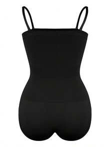Plus Size Women Strapless Shapewear Bodysuit Tummy Control Butt Lifter Push Up Bust Full Body Shaper Tube Top Invisible Under Dresses For Wedding Party - màu đen - Xem 10