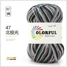 3pcs 100% Nylon Crochet Yarn Balls, Cute Handmade Crochet DIY Doll Apparel Yarn Skeins