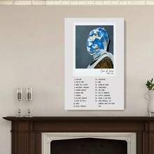 Framed Canvas Gunna One Of Wun Album Tracklist Poster – Digital Download | Aesthetic Rap Wall Art Print - Framed - View 5