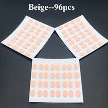 32/96pcs Eyeglasses Nose Pads, Anti-Sunken Foam, Soft & Comfortable, Anti-Slip Lightweight, Relieve Nose Bridge Pressure, Adhesive Eyeglasses Repair Tool Kit Nose Pad