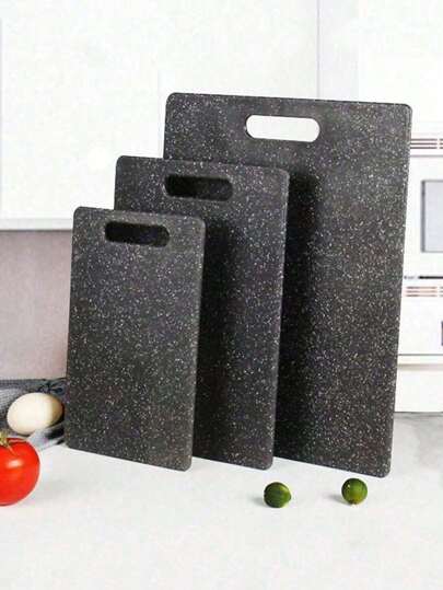 1/3PCS Marble Cutting Board Set, Household Fruit Cutting Board, Children's Food Cutting Board, Raw And Cooked Separation Cutting Board, Kitchen Food Cutting Board