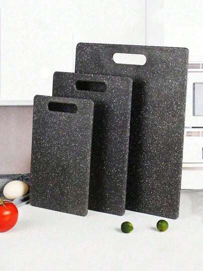 1/3PCS Marble Cutting Board Set, Household Fruit Cutting Board, Children's Food Cutting Board, Raw And Cooked Separation Cutting Board, Kitchen Food Cutting Board