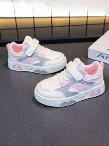 1 双儿童软底减震运动鞋，舒适轻便，适合室内外，春秋季 - 粉色 - 查看 5