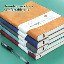 And Journals Diary Soft Imitation Sheepskin Cover Thickened Business Notepad Office School Stationery Supplies
