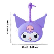 Set de estuche para auriculares y llavero de Sanrio - Estuche portátil con mosquetón para auriculares inalámbricos de Hello Kitty, My Melody, Kuromi, Cinnamoroll, accesorios oficiales con licencia de anime - Multicolor - Ver 9