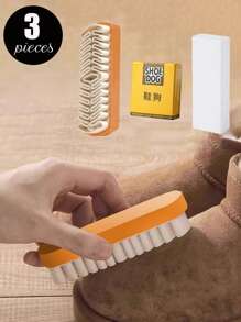 1/2 Set Velvet Shoe Cleaner Rubber Eraser - Non-Electric Stain Remover For Sneakers, Clothing, Glass, Walls, Floors, And Furniture - Multi-Functional Dry Cleaning Wiping Tool For Gentle Fabric Care.