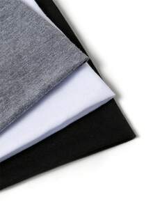 女式头巾 3 件套宽头带防滑抓地力，波西米亚风格弹力吸汗带，适合运动跑步工作时尚发饰经典发带，发带秋冬度假装女士优雅围巾 - 彩色 - 查看 11