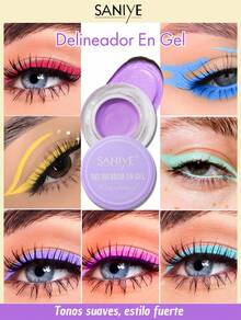 Delineador tonos pastel SANIYE M503 - Morado - Ver 5