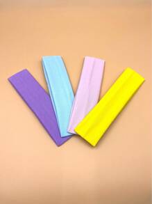 20pcs Women's Fashion Sports Headbands,Headbands For Women Non Slip,Headband,Multicolor,Sporty, Stretchy & Sweat - Wicking; Yoga, Hair Accessories, Random, Non - Slip Fashion Sports Hair Bands,1/2/4/6/8/10/12 Pcs Soft Cloth Stretchy Headbands For Workout, Yoga, Running