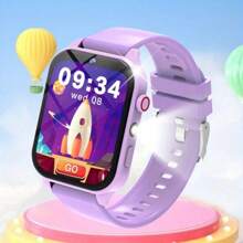 Heißestes Geschenk für Kinder, Kinder Smartwatch Neuheit 2025, Kinder Spieluhr, 18+ lustige Spiele, 1,83 Zoll Touchscreen, Energiesparchip, Schrittzähler, Fotos machen, Taschenlampe, Schlafüberwachung, Alarmerinnerung, Kamera, Fotoalbum, Spiele, Kalender, Schrittzählung, Countdown, Rechner, Stoppuhr, Taschenlampe
