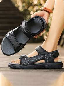 Herren Neue Sommer Offene Zehe Leichte Lässig Sandalen, Outdoor Sport Pantoffeln, Atmungsaktiv & Bequem für tägliche Fahrten und Strandmode