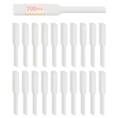 200 Pieces Perfume Tester Strips, Disposable Fragrance Test Strips, Pure White And Strong Absorbent, Fragrance Blotter Strips, Scent Strips, For Fragrances Essential Oils Spice