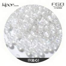 4mm 360 piezas Cuentas de vidrio, 13 colores 6/0 Pequeñas cuentas artesanales, Pequeñas cuentas espaciadoras para hacer joyas DIY, pulseras, collares y manualidades, agujero de 1,2mm