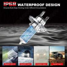 CHUSYYRAY For Nissan Navara D40 Headlight 100w Xenon Super White Led Fog Side Light Bulbs - H4+H11 - View 10