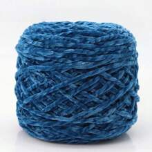 1 Stück 200g Chenillegarn 6mm dick, handgemachtes DIY Gehäkeltes Samt-Effektgarn für Stricken, Schals, Mützen, weiche Decken