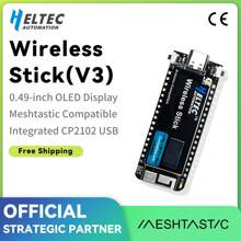 Placa de desarrollo Heltec Meshtastic Esp32 LoRa Palo inalámbrico V3 con Wifi, Bluetooth y pantalla OLED para IoT 433HMZ/868MHZ/915MHZ