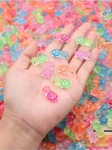 6/18/36/54PCS diverse figurine luminoase mini din rășină animale ciuperci care strălucesc în întuneric figurine miniaturale ornament zână grădină accesorii acvariu peisaj bonsai casă de păpuși decor