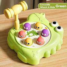 婴幼儿认知早期教育打地鼠游戏，儿童减压敲击玩具，适合男孩和女孩的礼物 - 彩色 - 查看 9