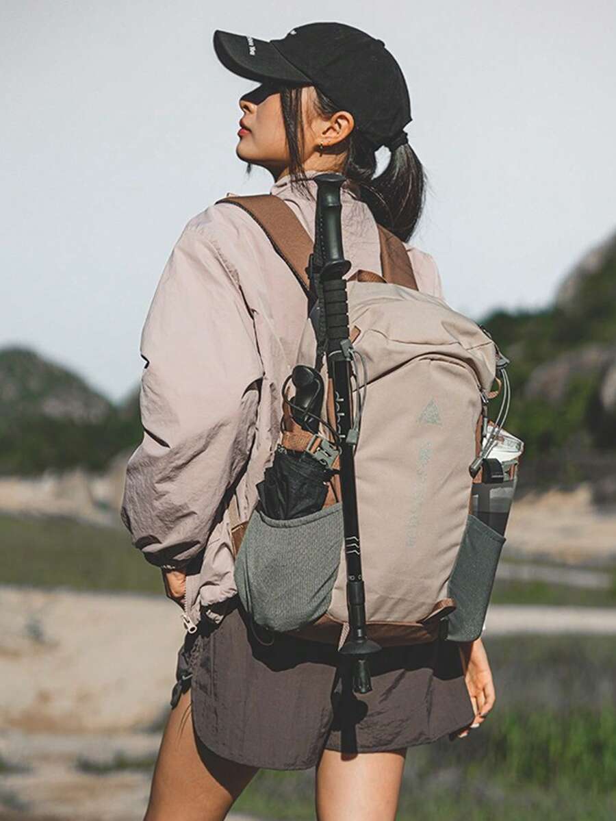 New Outdoor Hiking Backpack, Large Capacity, Lightweight, Convenient Trekking Backpack, Sports Dual-Shoulder Bag, Lightweight, Waterproof, Wear-Resistant, Suitable For Hiking, Travel, Camping, Leisure, Unisex