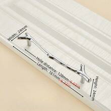 1 Piece Of Modern Simple Tree Rod Classical Chinese Black Branch Zinc Alloy Handle, Drawer, Wardrobe, Bedside Table, Locker, Door Handle, Furniture Hardware Accessories