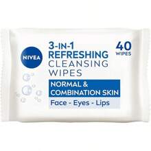 Refreshing Cleansing Wipes Normal Skin And Comination Skin (40 Wipes)  Pnt-Ased Up Remover Face Wipes  Gentle Yet Effective Up Removal 783553