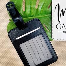 2pcs Customized Luggage Tags - Personalized Luggage Labels - Couple Wedding Gift - Unique Newlywed Honeymoon Travel Gift - Suitable For Couples - Leather Travel Gift - Multicolor - View 6