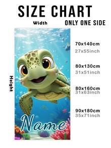 1PC Customized Name Ocean Beach Towels, Personalized Kids Beach Towel, Summer Birthday Gift For Kids, Custom Name Beach Towel, Custom Beach Towel For Girls/Boys, Perfect For Outdoor Beach Travel Swimming Gym Yoga, Beach Accessories, Custom Beach Towel For Friends, Multiple Sizes Of Beach Towels To Choose From, Multi-Functional, Ornamental, Letter, Stylish, Modern, Colorful, Cute, Adorable, Casual, Custom, Personalised, Unique, Customized, Ideal Gifts For Him, Ideal Gifts For Her